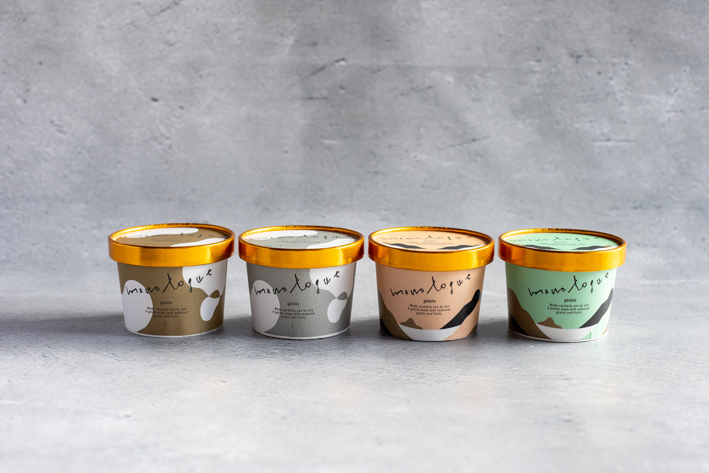 有機豆乳とオーガニックココナッツミルクのジェラート